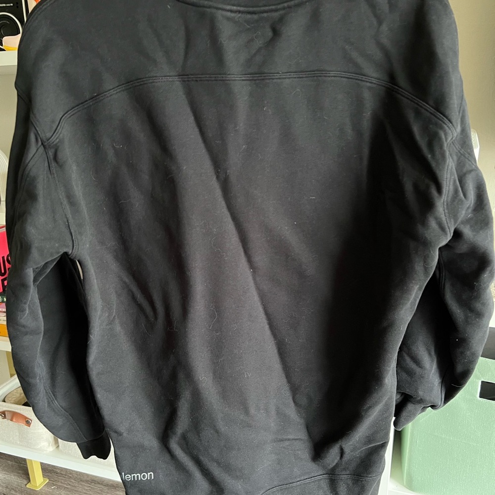 Lululemon Black Crewneck